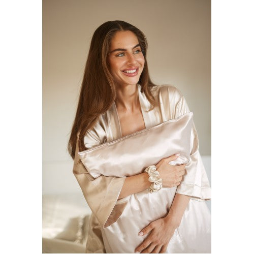 Beauty Pillow® Luxury Silk Pillowcase - Champagne